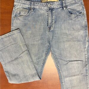 Rock & Roll Double Barrel Relaxed Fit Bootcut Jeans Men’s 40x34